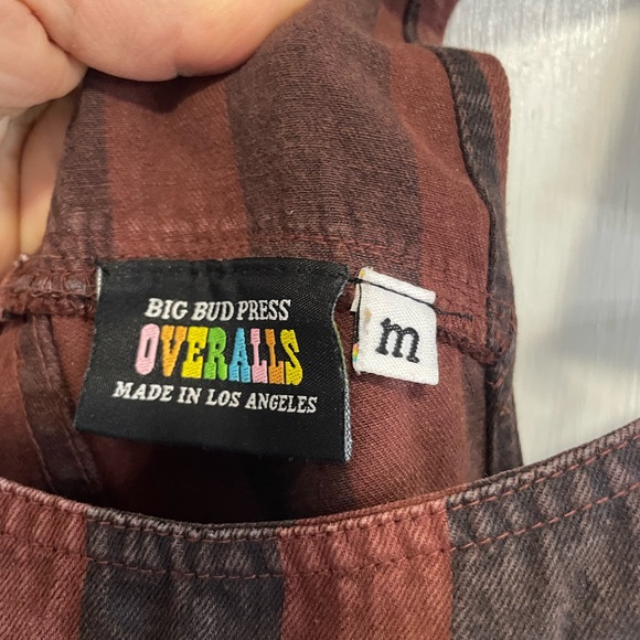 Big Bud Press striped overalls medium - Picture 7 of 7